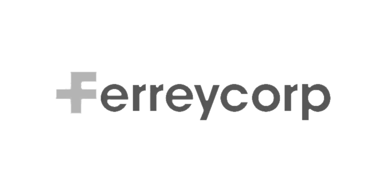 Logo de Ferreycorp, cliente de Udesigns